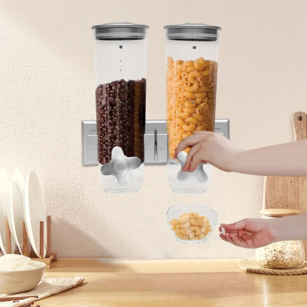 Space-Saving Wall Mount Food Dispenser