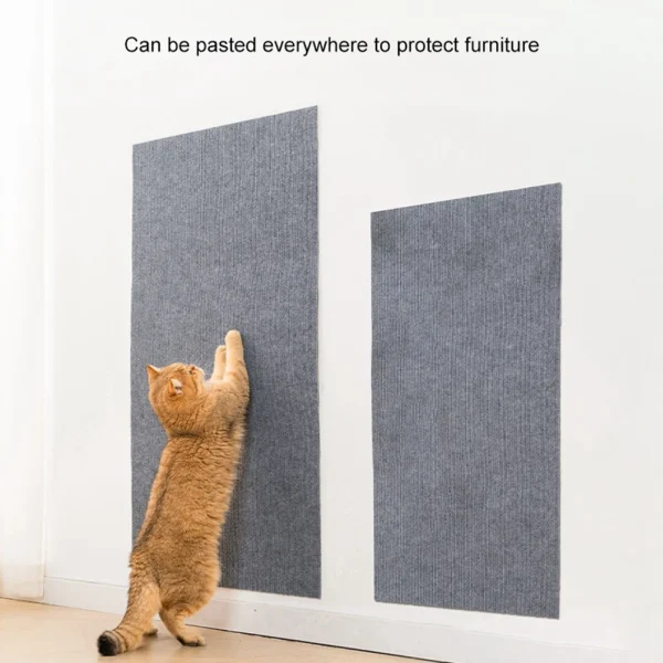 Trimmable Self-Adhesive - Cat Scratching Carpet