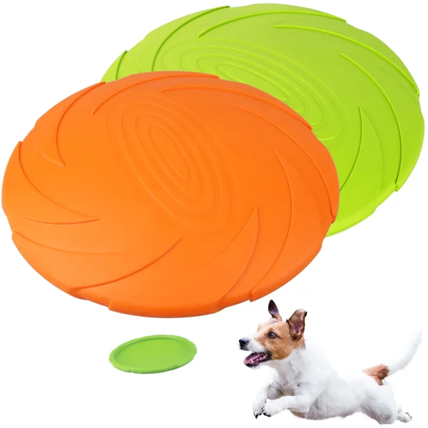 2 Pack 7-inch Flying Disc for Dogs