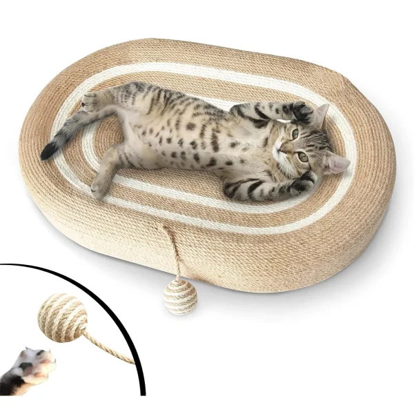 25inch Extra-Large - Oval Cat Scratching Bed