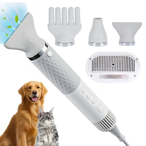 3-Speed Portable Dog and Cat Grooming Blower
