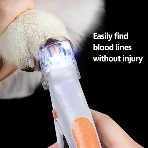 Nail Clippers with LED Light for Cats