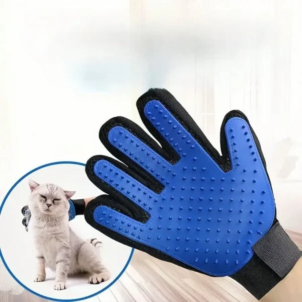 2-in-1 Premium De-shedding Gloves