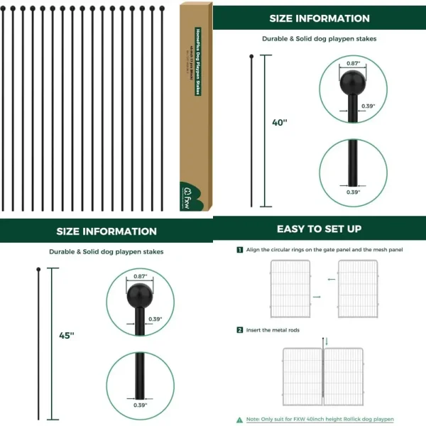 Indoor Metal Dog Playpen